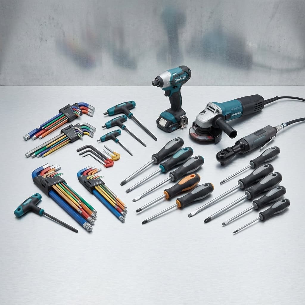 Hex Key and Screwdriver