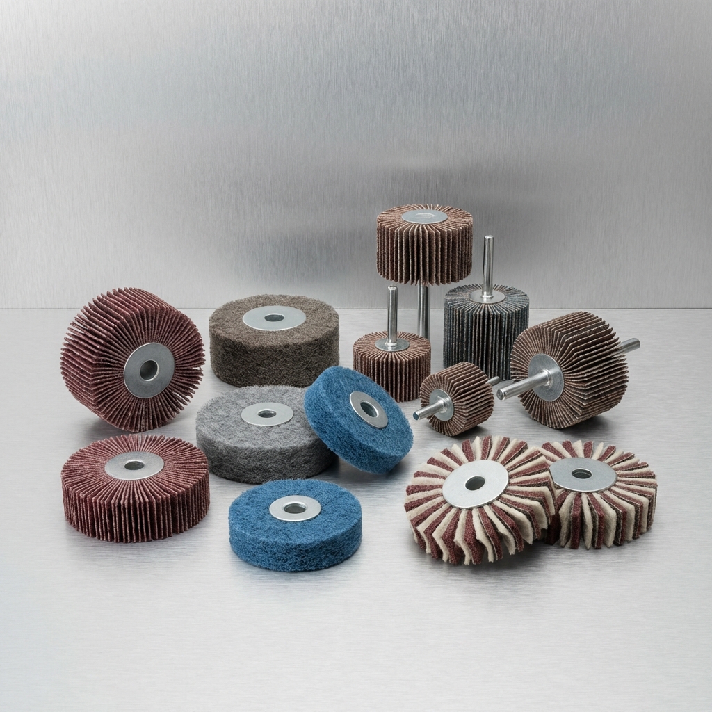 Roues à lamelles non tissées