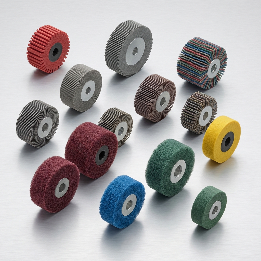 Meules d'ébavurage