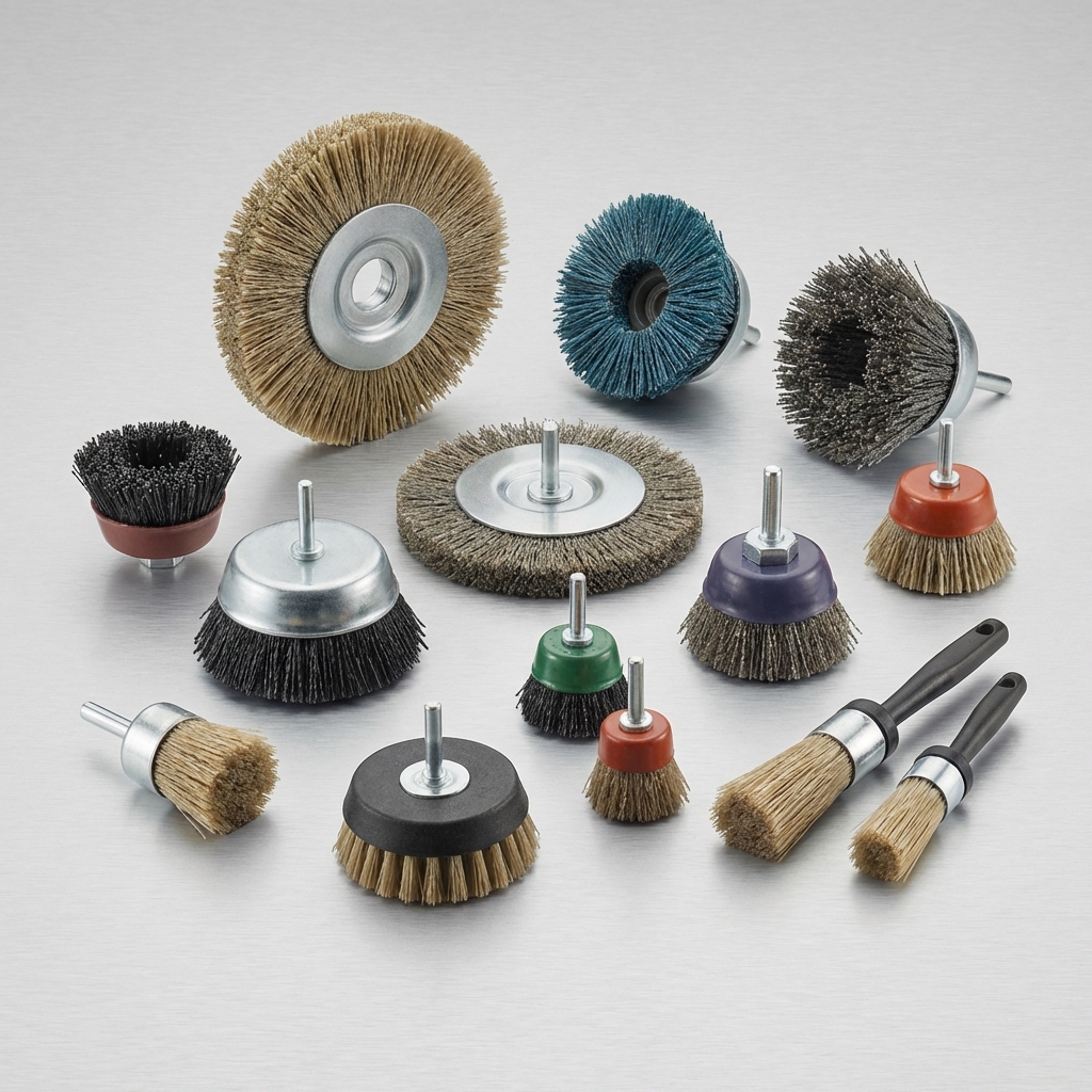 Brosses en nylon abrasif