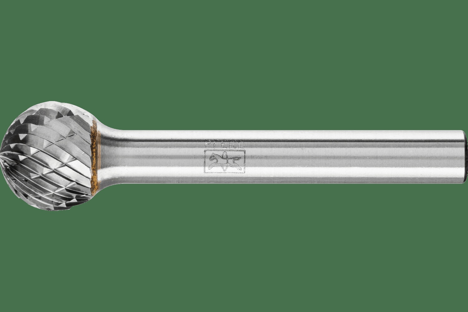 PFERD TOOLS Carbure Fraise SD-5 Ball Forme TOUGH Double Coupe 1/2" x 7/16" x 1/4" tige
