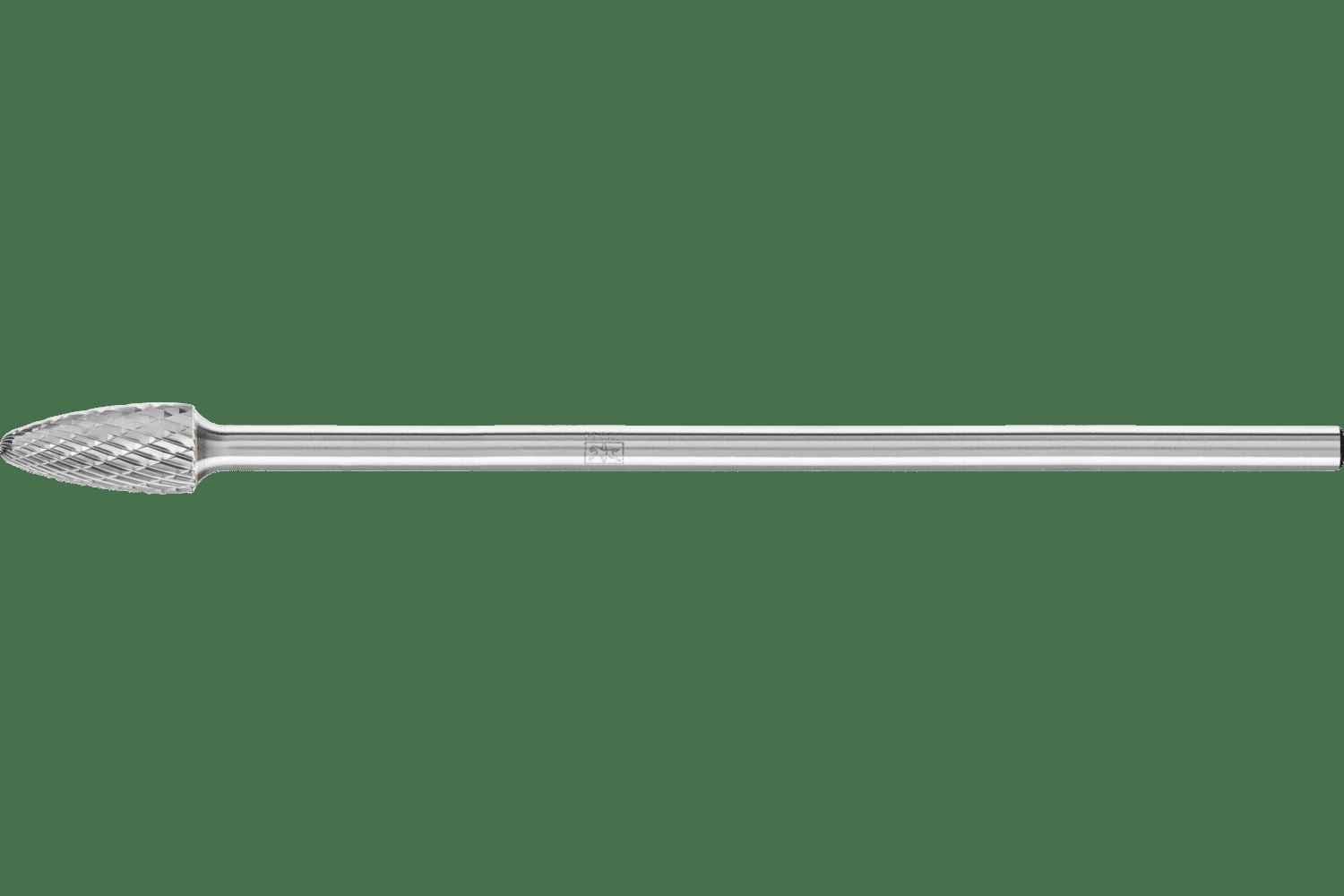 PFERD TOOLS Carbure Fraise SF-5L6 Tree Forme TOUGH Double Coupe 1/2" x 1" x 1/4" tige