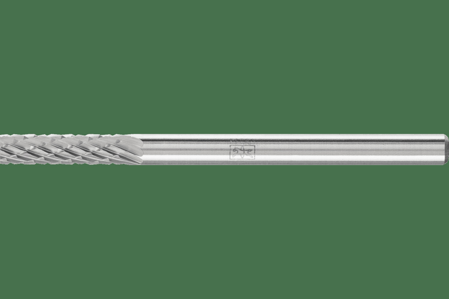 PFERD TOOLS Carbure Fraise SA-43 Cylindrique Uncut Bout Double Coupe 1/8" x 1/2" x 1/8" tige