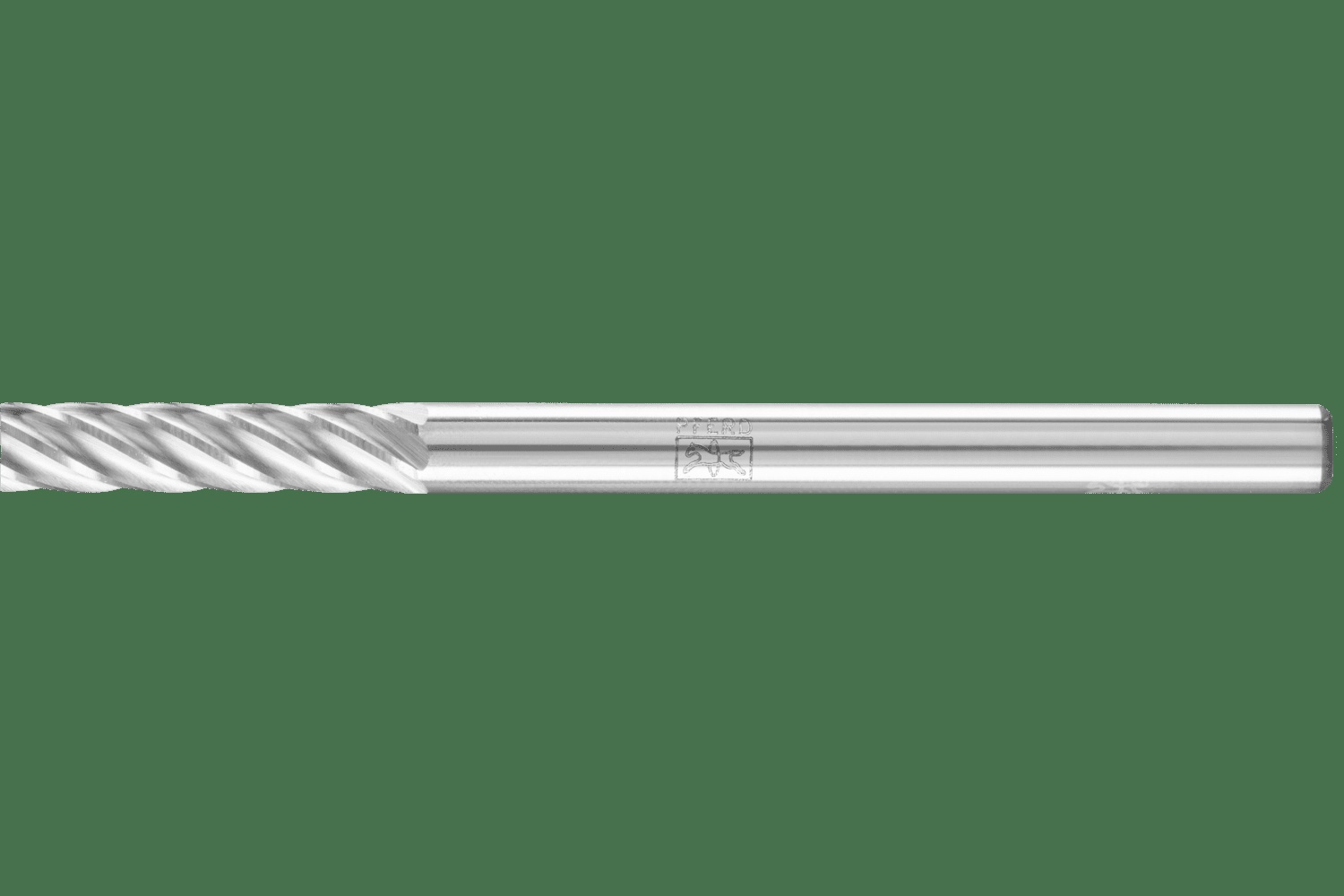 PFERD TOOLS Carbure Fraise SA-43 Cylindrique Uncut Bout INOX Coupe 1/8" x 1/2" x 1/8" tige