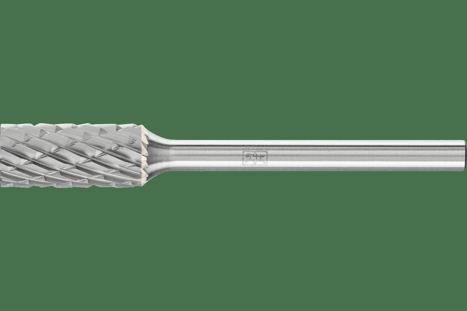 PFERD TOOLS Carbure Fraise SA-51 Cylindrique Uncut Bout Double Coupe 1/4" x 1/2" x 1/8" tige