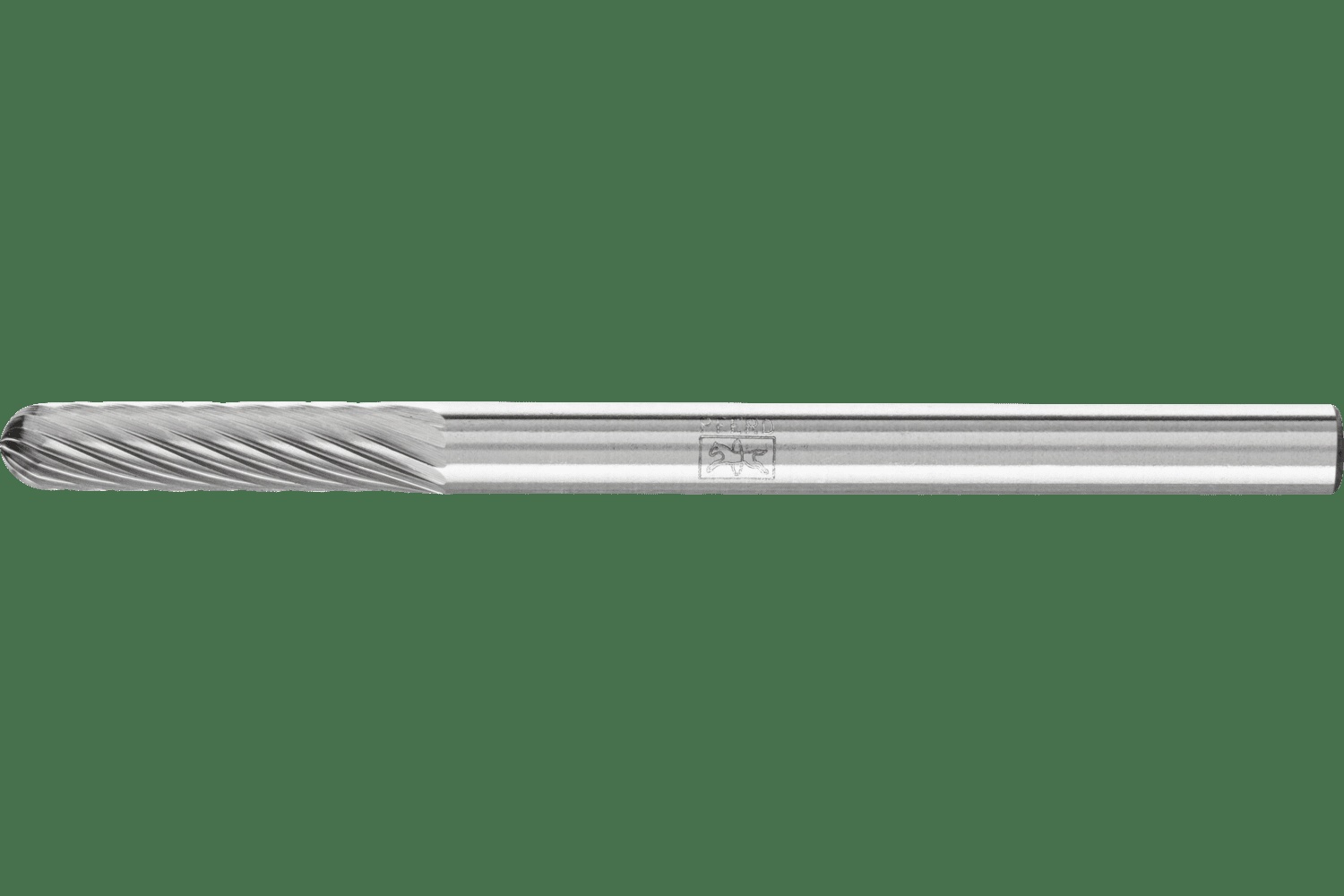 PFERD TOOLS Carbure Fraise SC-42 Cylindrique Radius Bout Single Coupe 1/8" x 1/2" x 1/8" tige