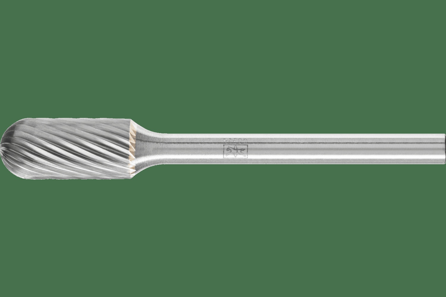 PFERD TOOLS Carbure Fraise SC-51 Cylindrique Radius Bout Single Coupe 1/4" x 1/2" x 1/8" tige