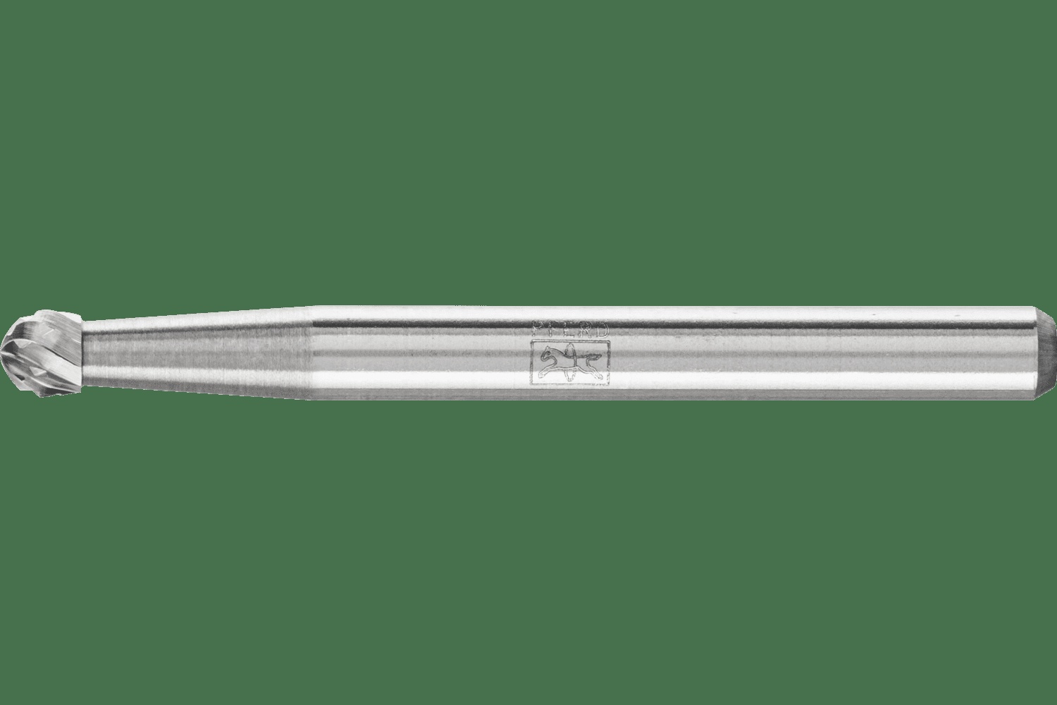 PFERD TOOLS Carbure Fraise SD-42 Ball Forme Double Coupe 1/8" x 3/32" x 1/8" tige
