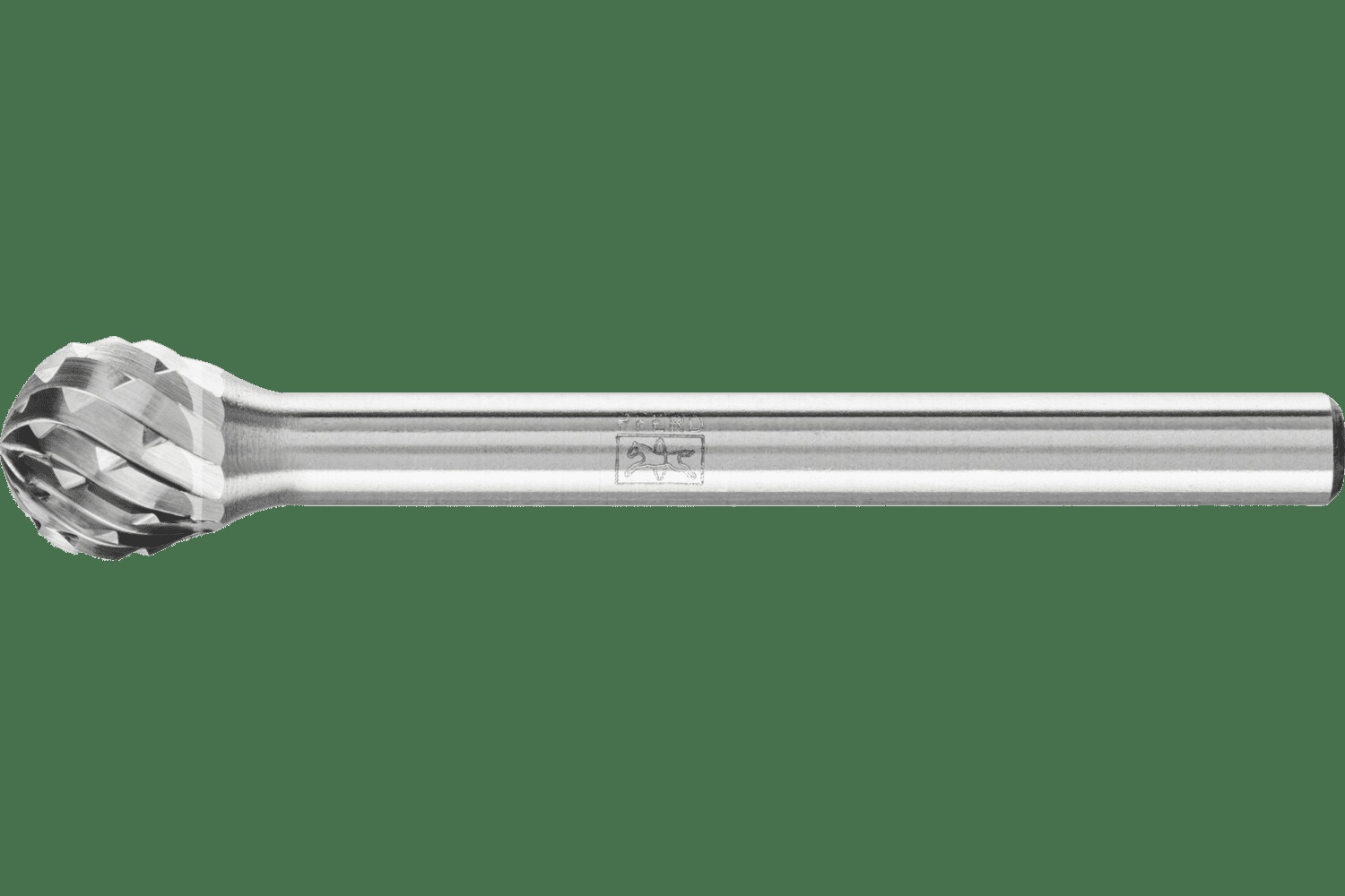PFERD TOOLS Carbure Fraise SD-51 Ball Forme Double Coupe 1/4" x 3/16" x 1/8" tige
