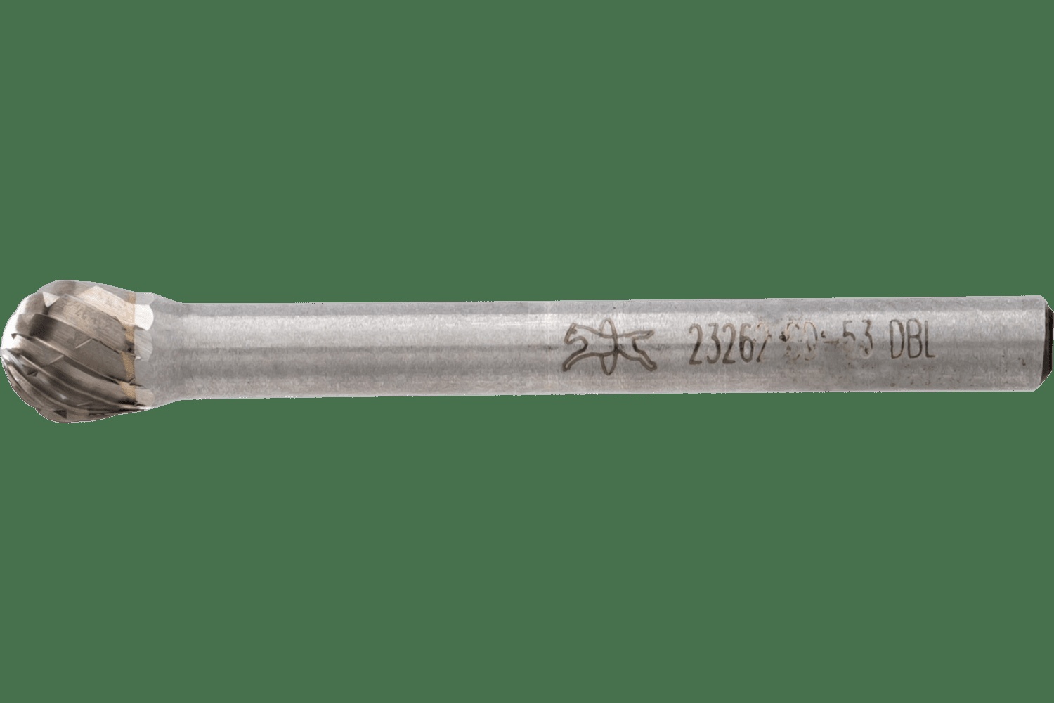 PFERD TOOLS Carbure Fraise SD-53 Ball Forme Double Coupe 3/16" x 1/8" x 1/8" tige