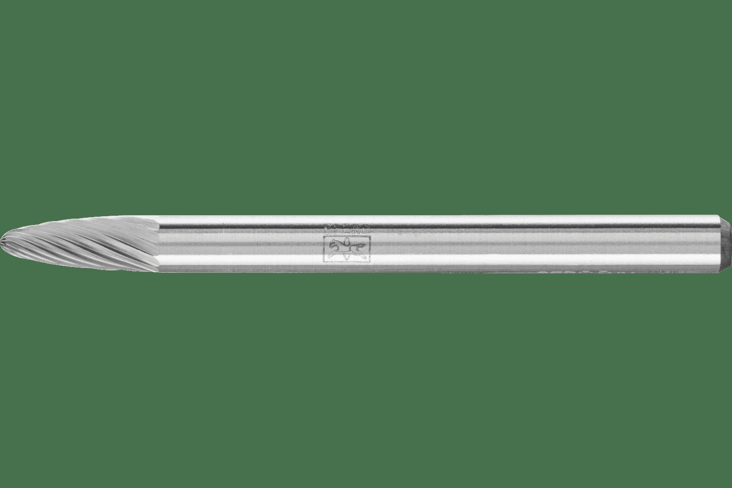 PFERD TOOLS Carbure Fraise SF-41 Tree Forme Single Coupe 1/8" x 1/4" x 1/8" tige