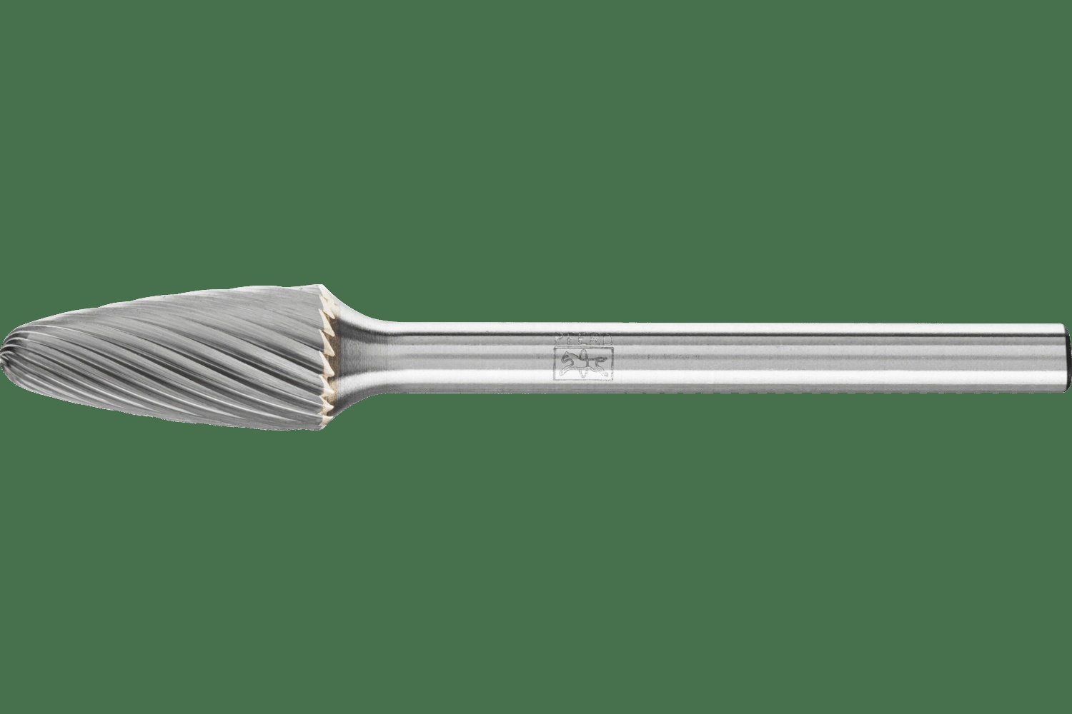 PFERD TOOLS Carbure Fraise SF-51 Tree Forme Single Coupe 1/4" x 1/2" x 1/8" tige