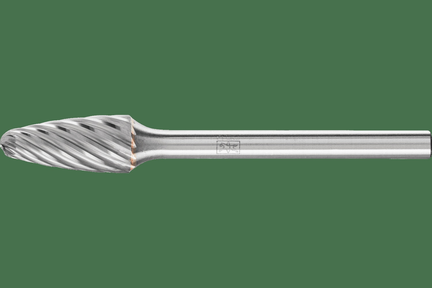 PFERD TOOLS Carbure Fraise SF-51 Tree Forme INOX Coupe 1/4" x 1/2" x 1/8" tige