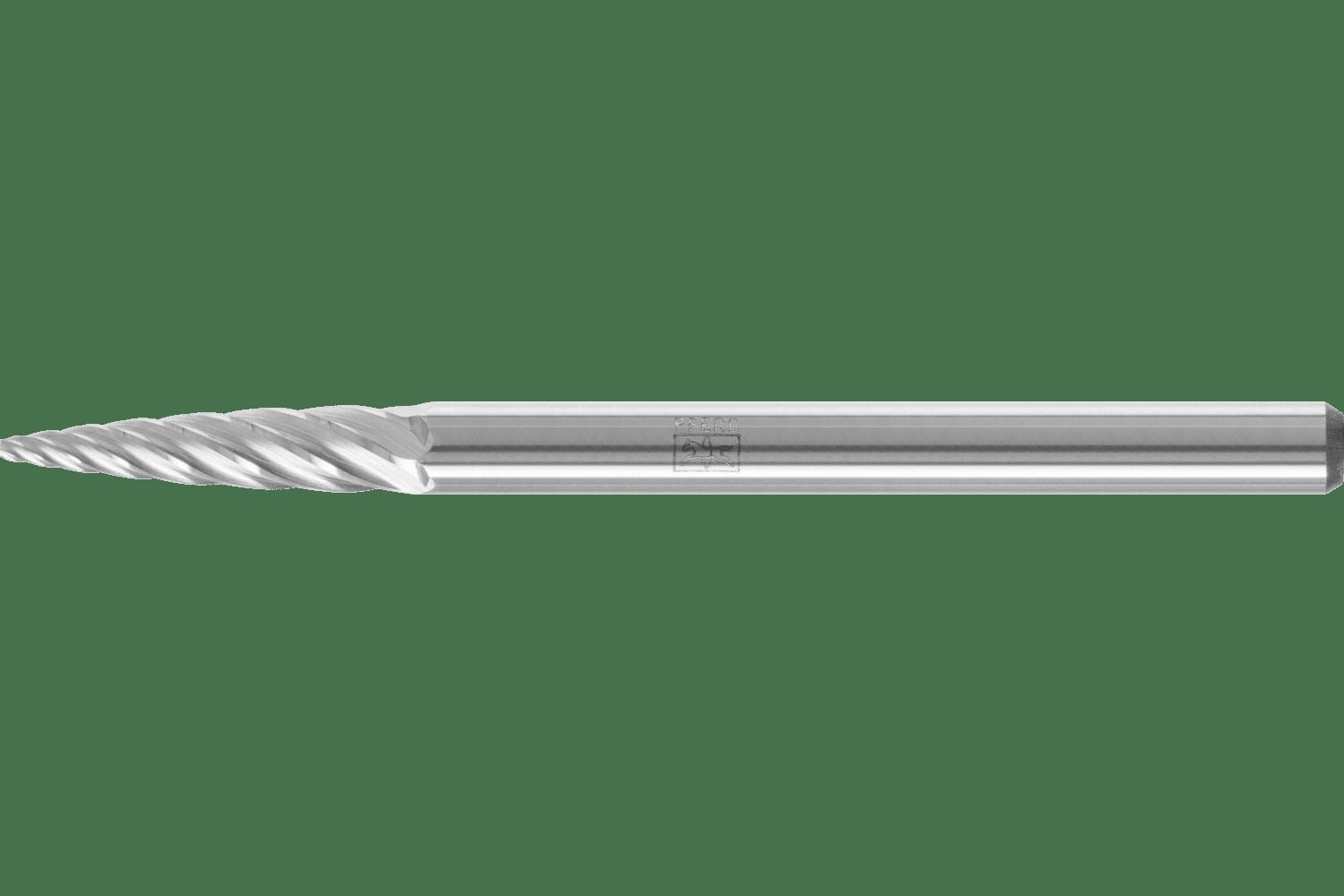 PFERD TOOLS Carbure Fraise SG-41 Pointed Tree Forme INOX Coupe 1/8" x 1/4" x 1/8" tige