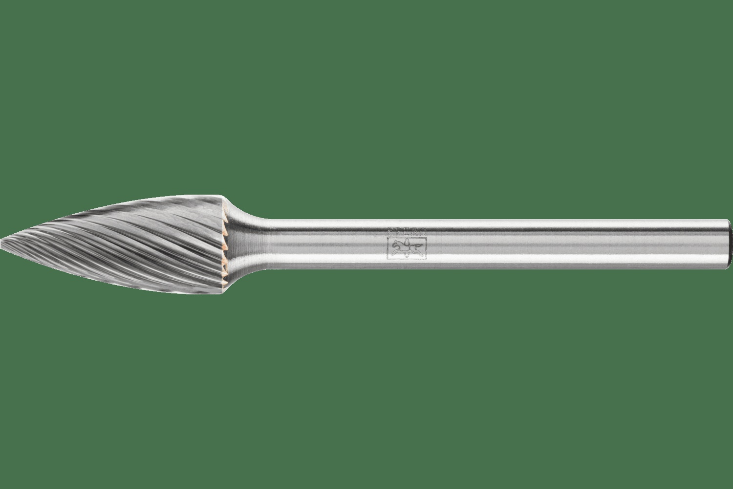 PFERD TOOLS Carbure Fraise SG-51 Pointed Tree Forme Single Coupe 1/4" x 1/2" x 1/8" tige