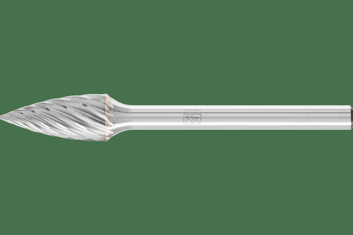 PFERD TOOLS Carbure Fraise SG-51 Pointed Tree Forme INOX Coupe 1/4" x 1/2" x 1/8" tige