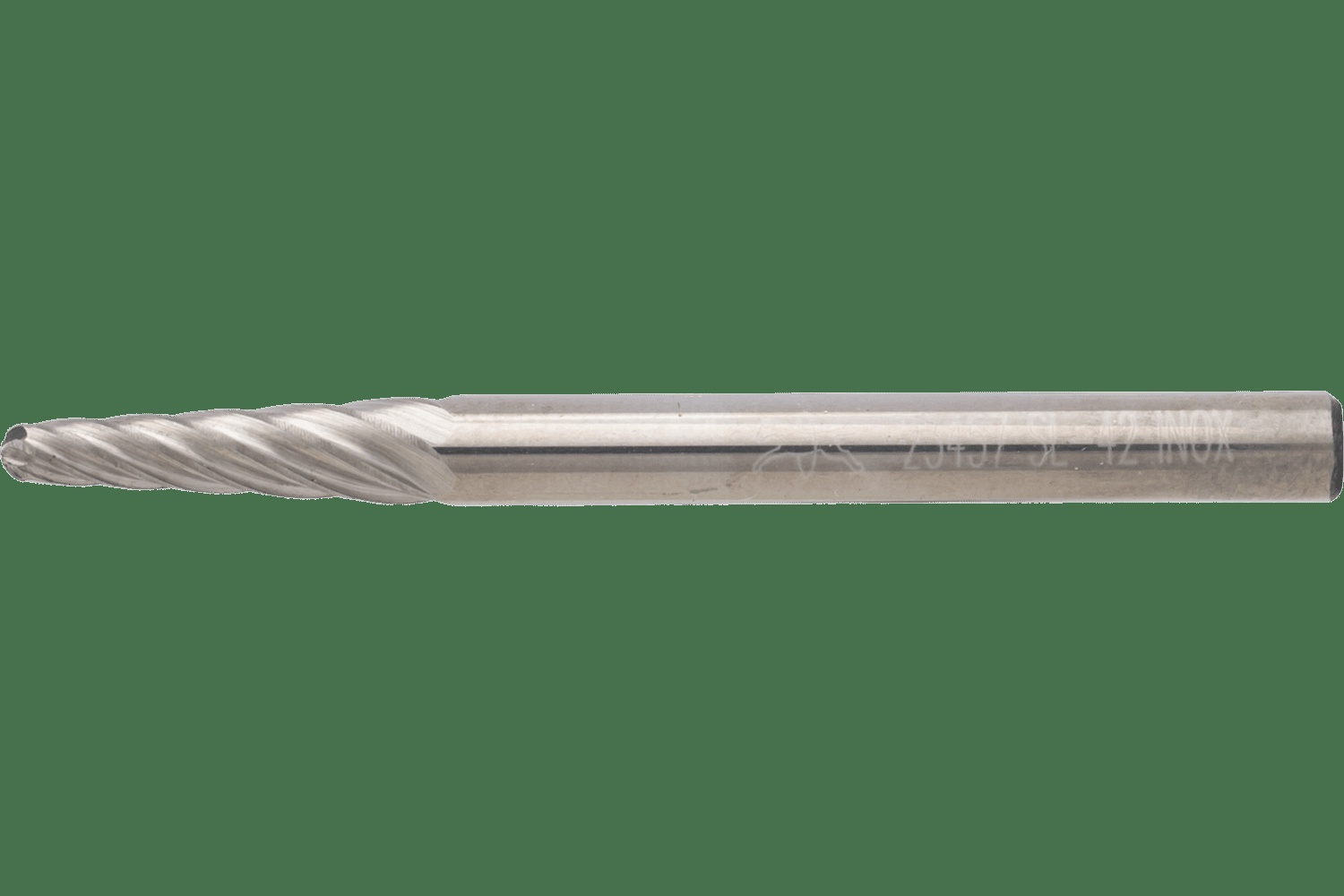 PFERD TOOLS Carbure Fraise SL-42 14° Taper INOX Coupe 1/8" x 1/2" x 1/8" tige