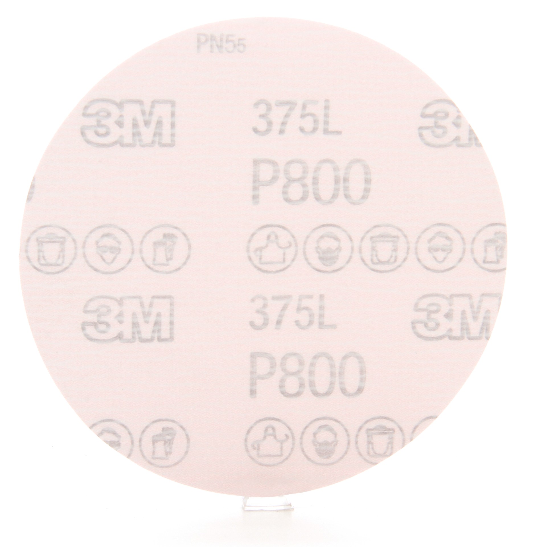 Disque en pellicule Hookit(MC) 3M(MC), 375L, P800, 152,4 mm x ST (6 po x ST)