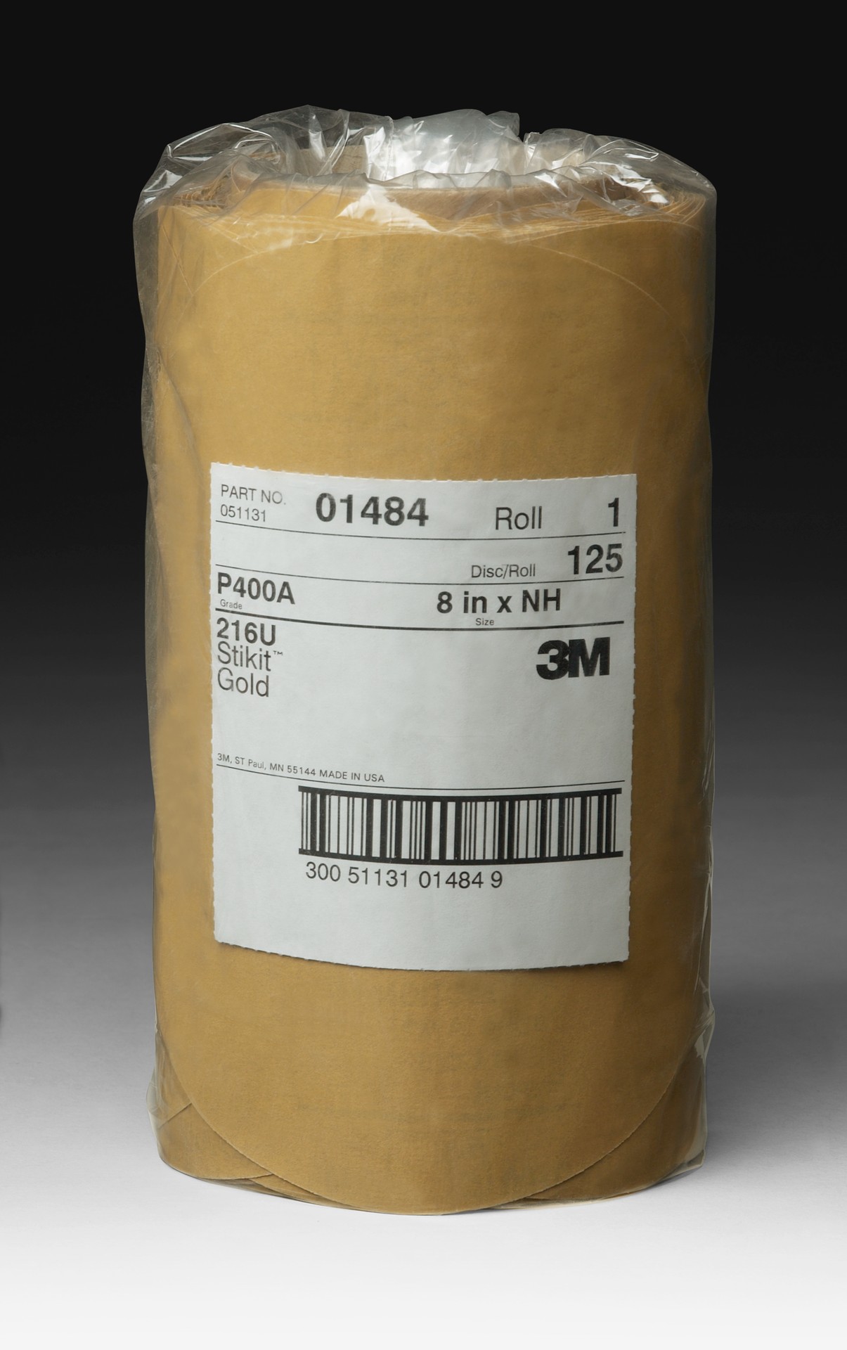 Rouleau de disques en papier or 216U Stikit(MC) 3M(MC)
