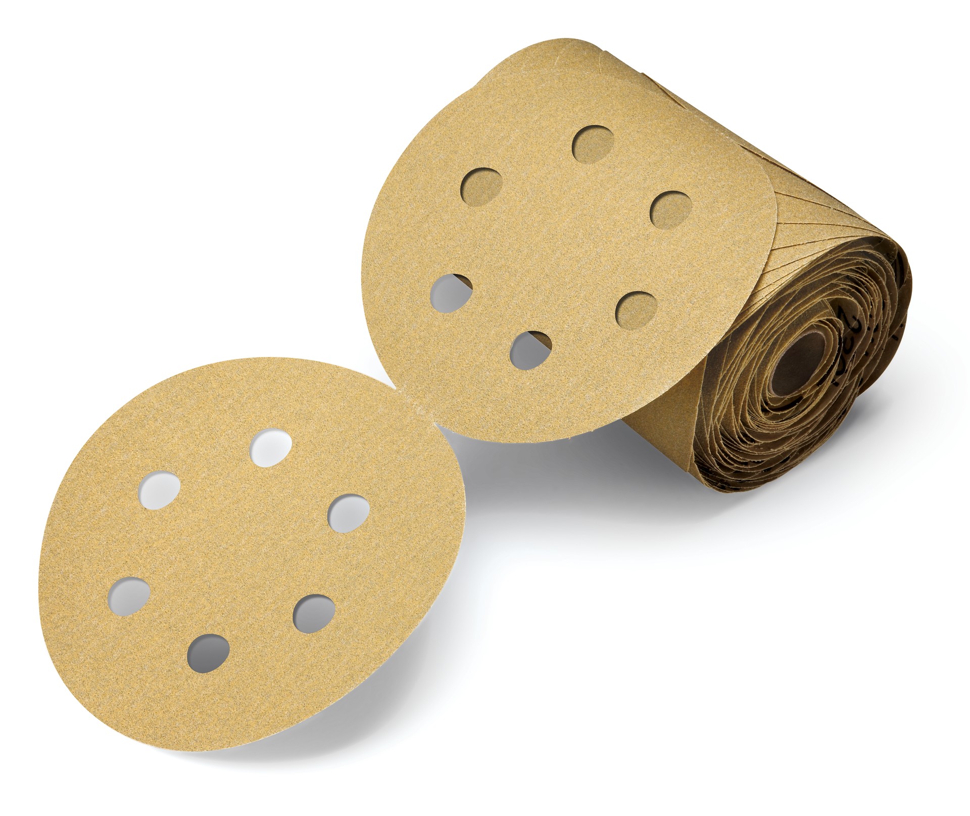 Rouleau de disques en papier Stikit(MC) 3M(MC), 236U, P320, 152,4 mm x ST (6 po x ST), antipoussière, 100 disques/rouleau