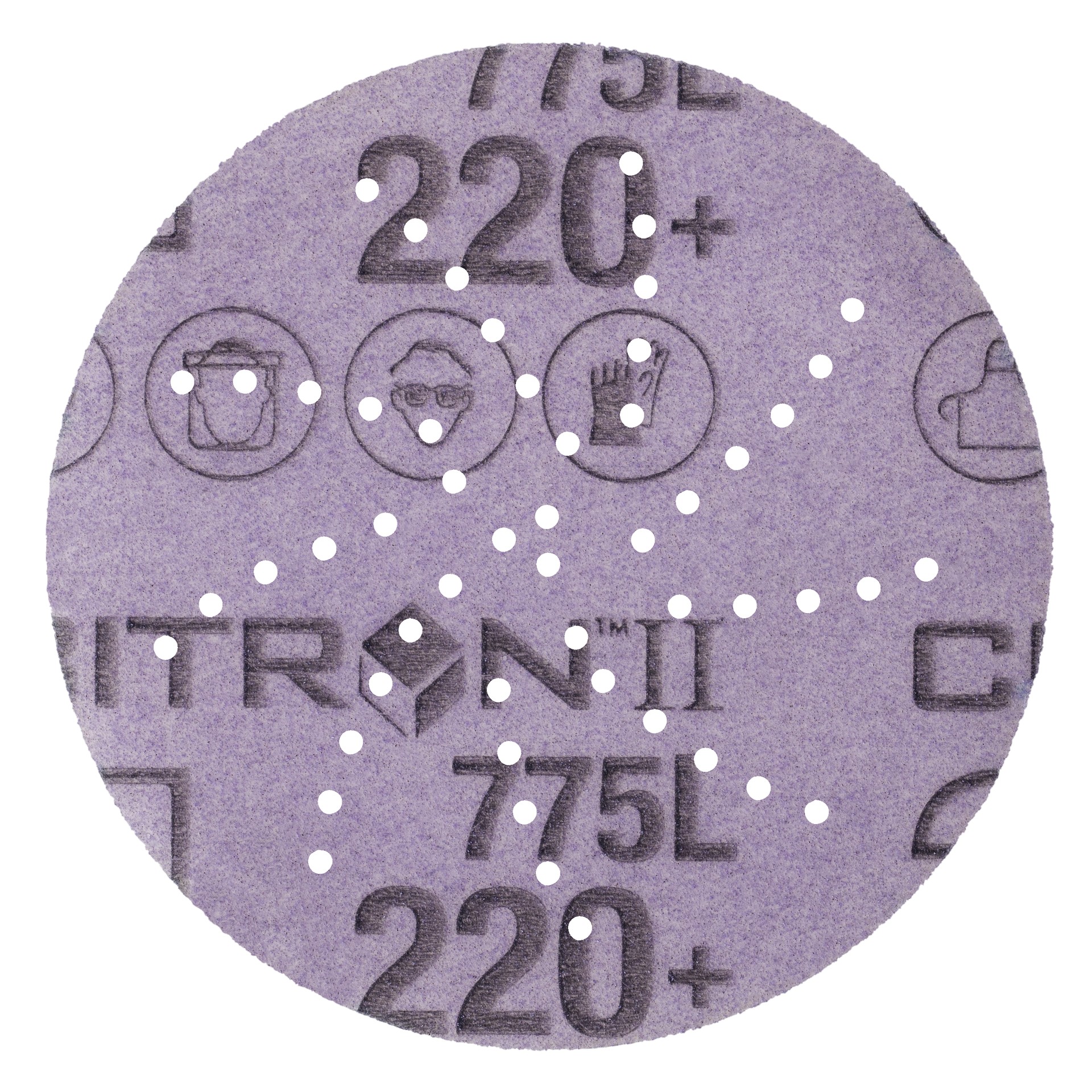 Disque en pellicule 775L Cubitron(MC) II 3M Xtract(MC), 220+, 76,2 mm (3 po), emporte-pièce 300DS