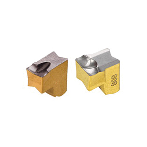 Iscar 6011389 TANG-GRIP Parting Insert N4J Insert TAG Insert Material Grade: M P S 4 mm W Cutting Neutral Lead Angle Direction 7 deg Relief Angle Carbide Manufacturer's Grade: IC830 PVD Coated