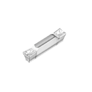 Iscar 6200227 HELIFACE Double End Utility Grooving Insert Rectangle Shape HGPL Insert 3002 Insert Neutral Cutting 3 mm W Cutting Manufacturer's Grade: IC08 Uncoated Material Grade: N