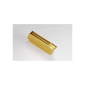 Iscar 6400381 CUT-GRIP Parting Insert 3.2 Insert GIM Insert Material Grade: M P 3.2 mm W Cutting Neutral Lead Angle Direction 7 deg Relief Angle Carbide Manufacturer's Grade: IC656 CVD Coated