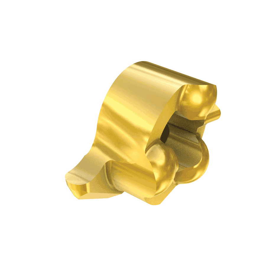 Iscar 6402496 CHAMGROOVE Internal Precision Ground Single End Grooving Insert Special Shape GIQL Insert 8120060 Insert Left Hand Cutting 1.2 mm W Cutting Manufacturer's Grade: IC528 PVD- TiCN+TiN Coated Material Grade: M P S