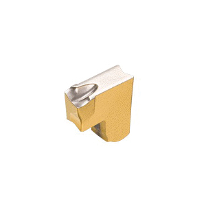 Iscar 6011437 TANG-GRIP Parting Insert R4J-4D Insert TAGR Insert Material Grade: H K M N P S 4 mm W Cutting 4 deg Lead Angle Right Hand Lead Angle Direction 7 deg Relief Angle Carbide Manufacturer's Grade: IC808 PVD Coated