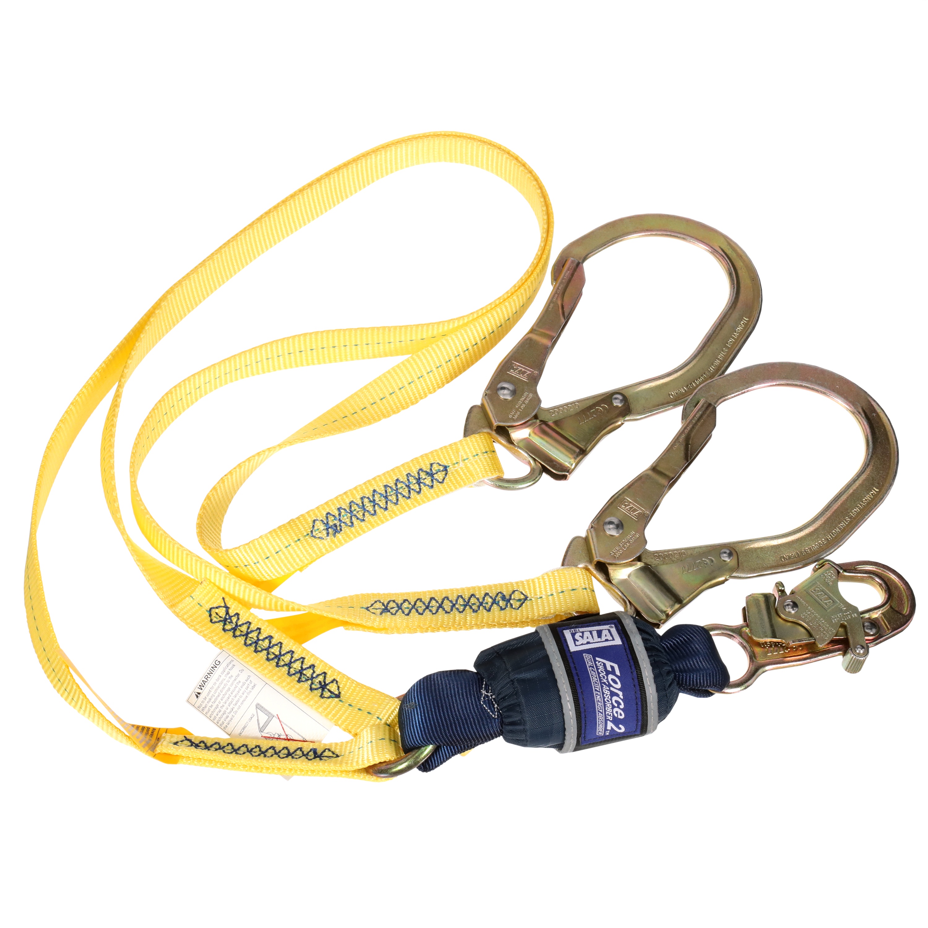 Longe amortisseur de choc à fixation sûre Force2(MC) DBI-SALA® 3M(MC), 1246159, 1,8 m (6 pi)