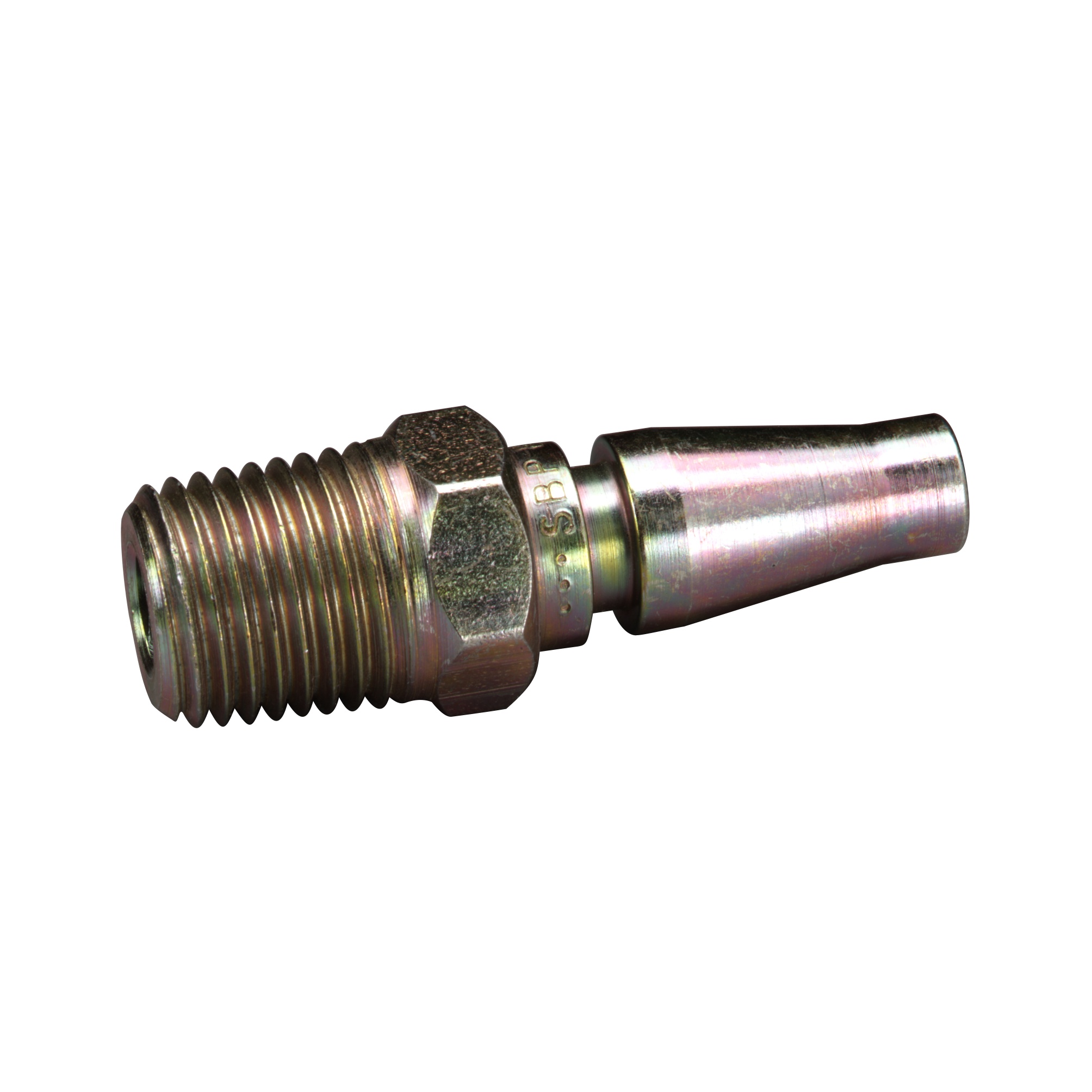 Bouchon 3M(MC), W-3186-2, raccords Schrader, 1/4 po taille du corps x 1/4 po MPT (0,64 cm x 0,64 cm), 2/sac