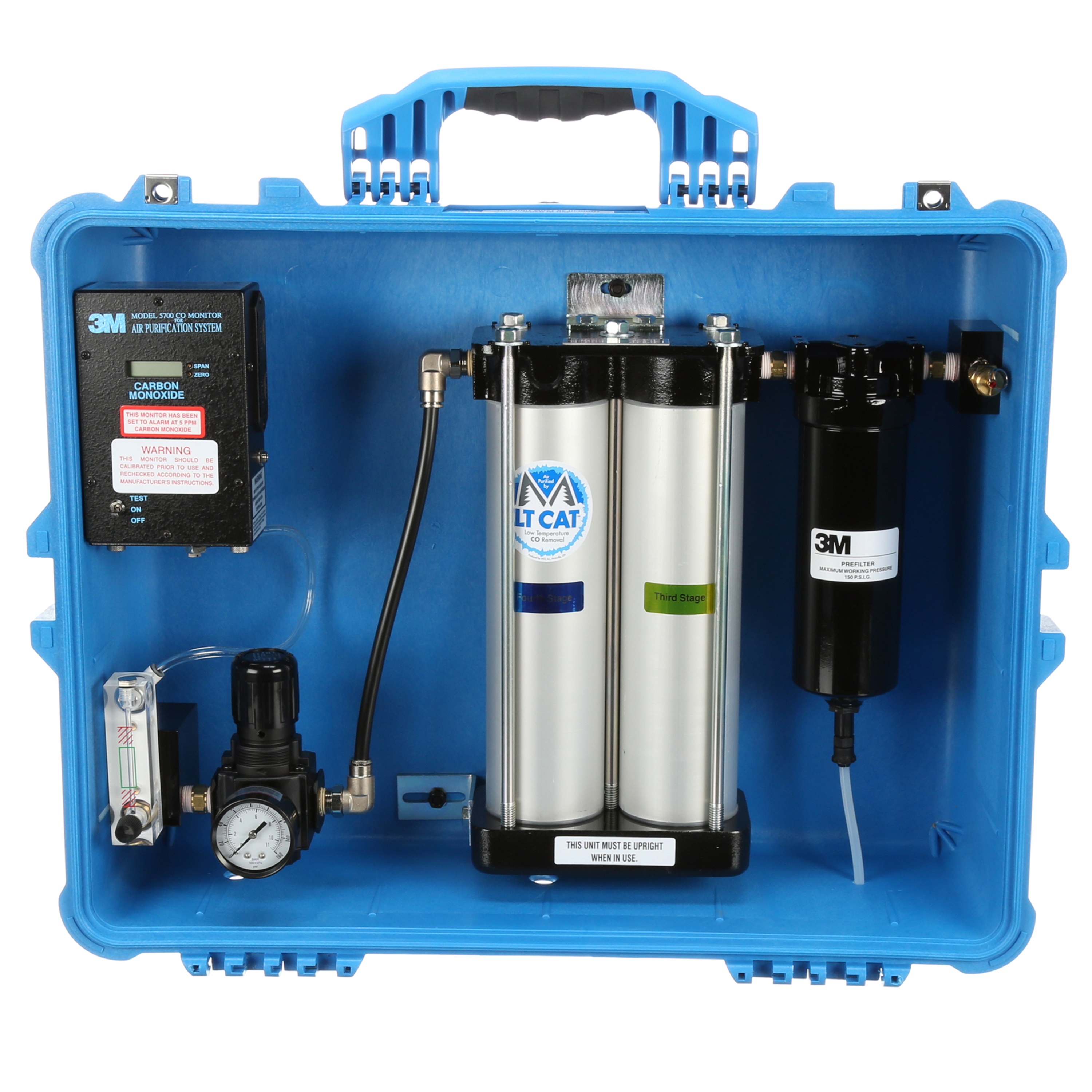 Panneau de filtration et de régulation d’air comprimé portatif 256-02-00 3M(MC)