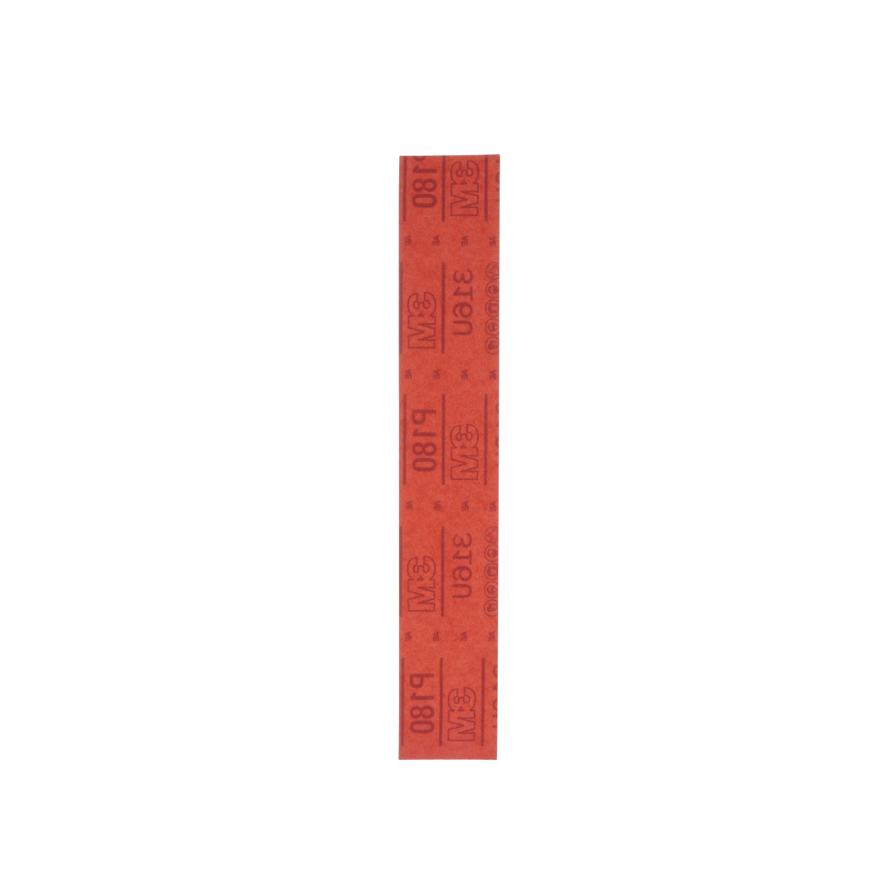 3M Hookit™ Red Abrasive Sheet 316U, 01182, 40, D-weight, 2 3/4 in x 16 1/2 in (2.75 cm x 41.91 cm), 25 Sheets/Carton, 5 Cartons/Case
