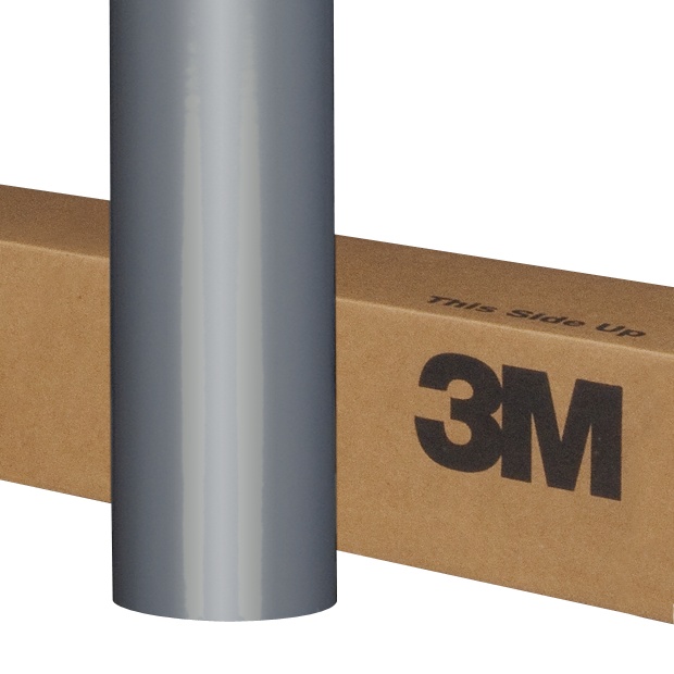 3M Scotchcal™ ElectroCut™ Graphique Film 7125-120, Satin Aluminium, 48 in x 50 yd (122 cm x 150 ft)