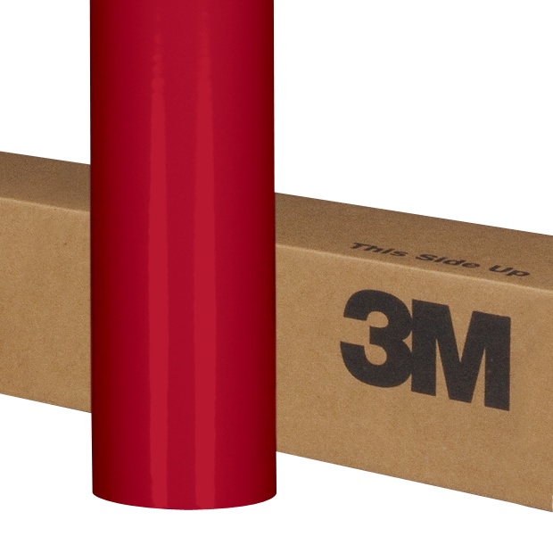 3M Scotchcal™ ElectroCut™ Graphique Film 7125-53, Cardinal Red, 48 in x 50 yd (122 cm x 150 ft)