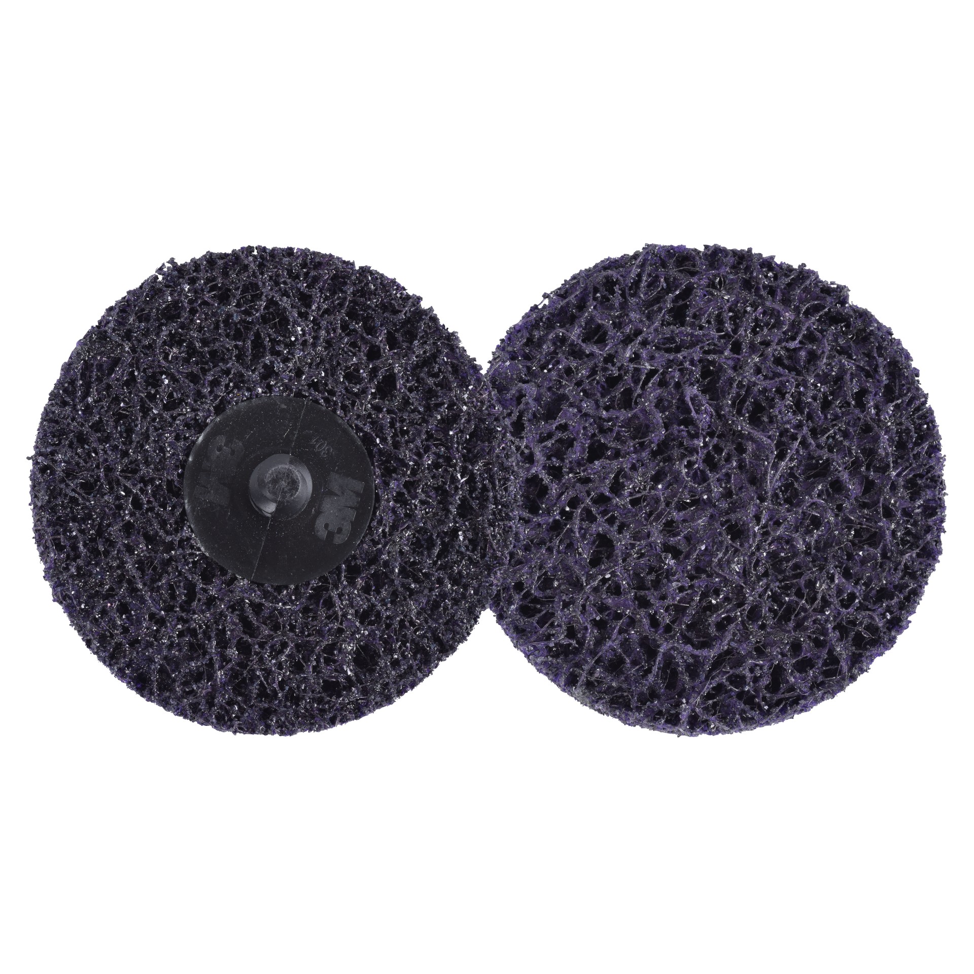 Scotch-Brite™ Roloc™ Clean and Strip XT Pro Disc, XO-DR, SiC XCRS, TR, Purple, 4 in (101.6 mm), Die Q400BB, 10/Carton, 40 ea/Case